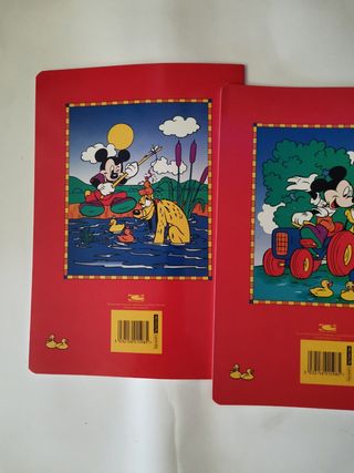 Due quadernoni scuola TOPOLINO nuovi