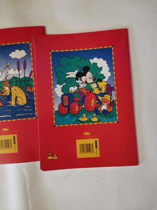 Due quadernoni scuola TOPOLINO nuovi