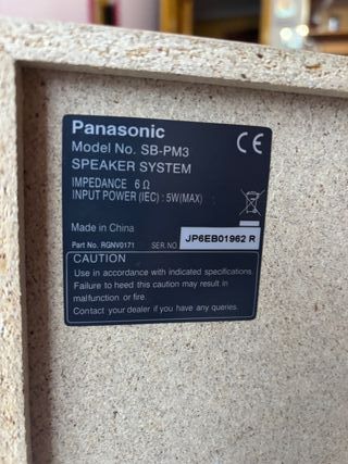 Minicadena Panasonic SA-PM4
