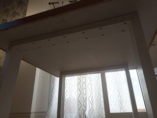 Tavolo basso in legno massello fatto da un falegname