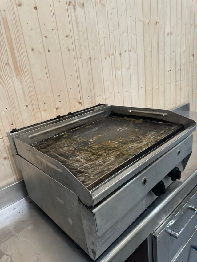Plancha industrial de Gas