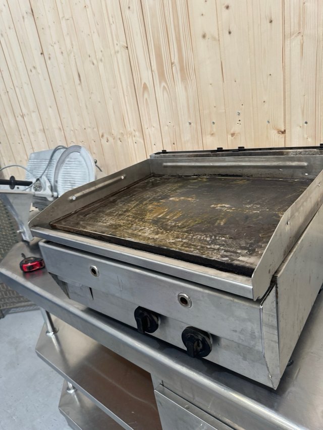 Plancha industrial de Gas
