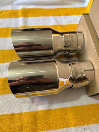 Colas De Escape Universal De Acero 70mm/101mm