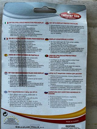 Screen protection universale cellular line