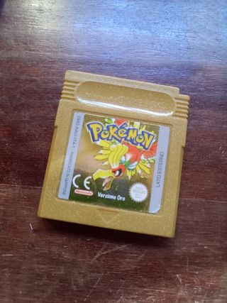 Pokémon versione Oro Nintendo Game Boy originale