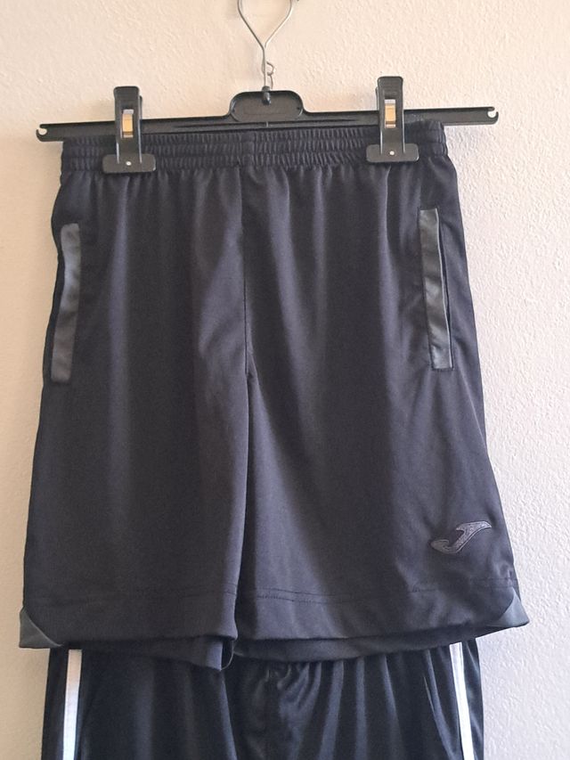 Set 4 pantaloncini neri Joma TG XS