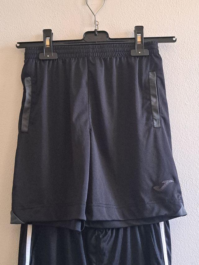 Set 4 pantaloncini neri Joma TG XS