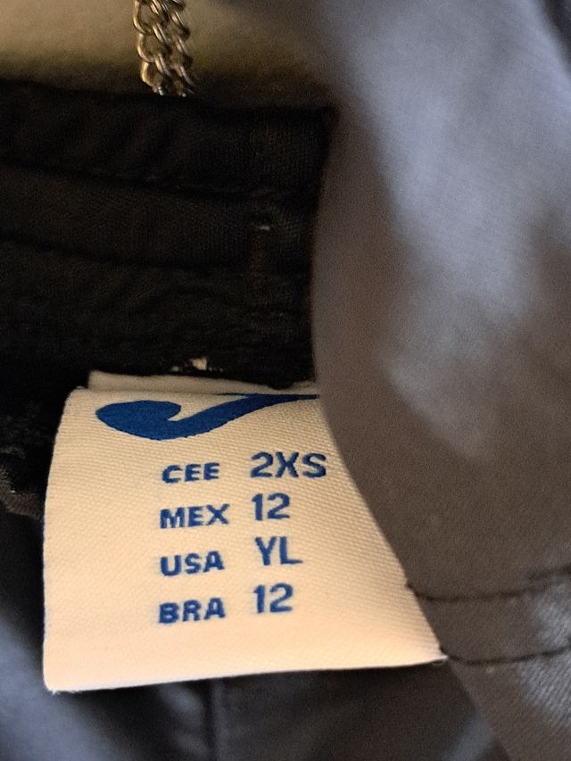 Set 4 pantaloncini neri Joma TG XS