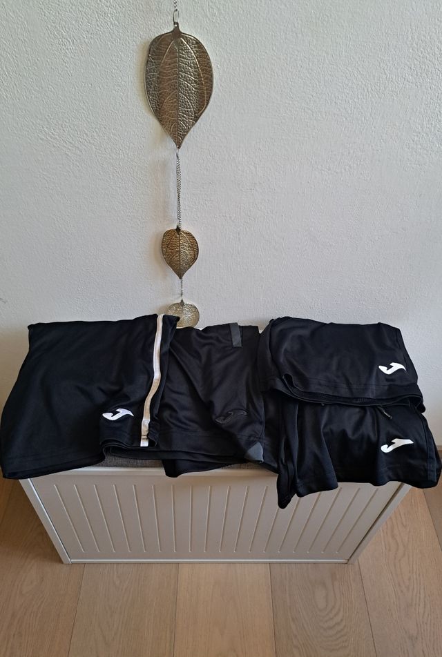 Set 4 pantaloncini neri Joma TG XS