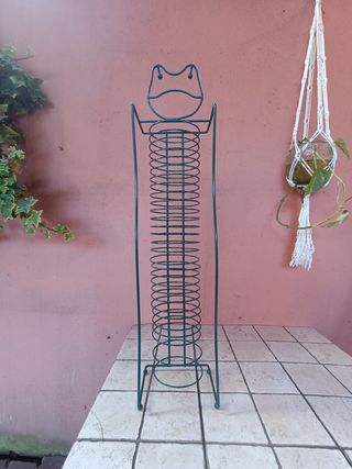 Porta CD alto in metallo