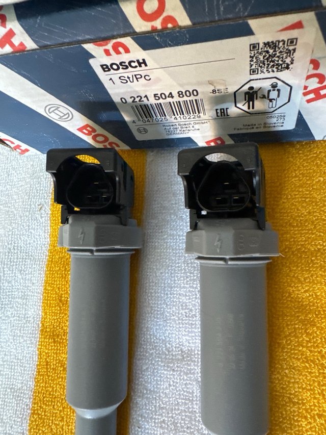 Bosch 0221504800 2 Bobinas de Encendido BMW.