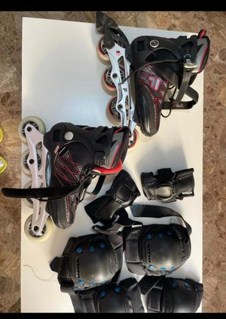 Patines línea kit completo
