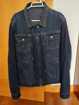 Chaqueta vaquera azul marino