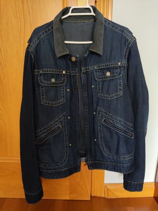 Chaqueta vaquera azul marino