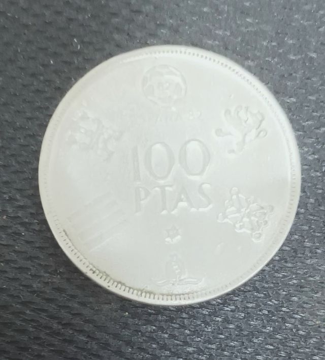 Moneda 100 pts 1980