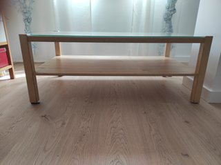 Mesa centro con 2 niveles