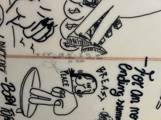 Tabla de surf Bob Marley