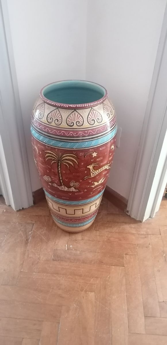 Portaombrelli in ceramica handmade italy