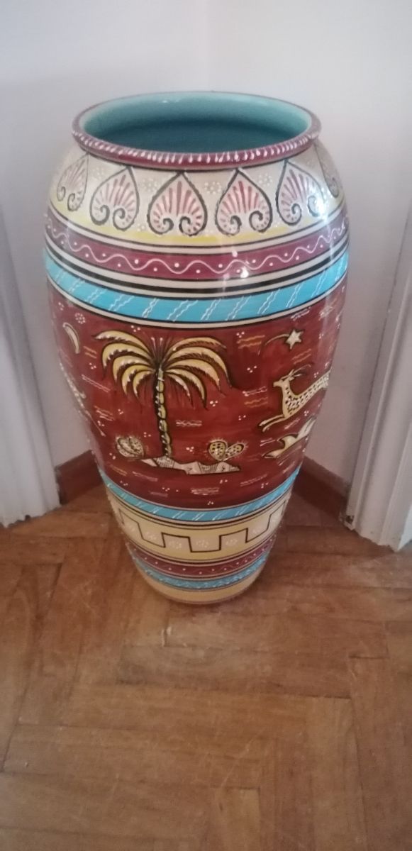 Portaombrelli in ceramica handmade italy