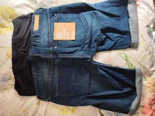 Pantalón corto vaquero premamá H&M