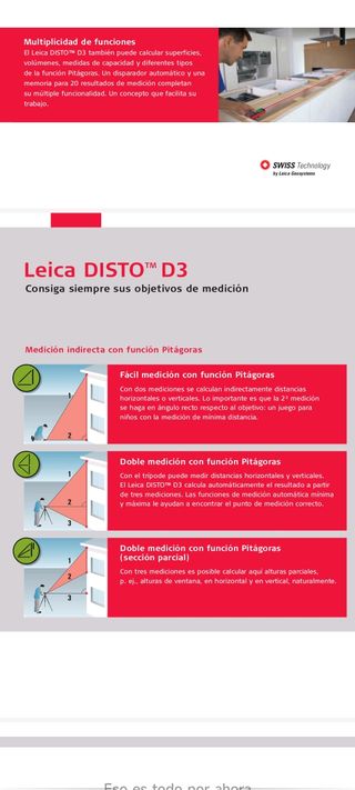 Láser Leica Disto D3