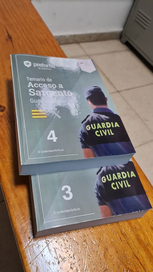 Temario ascenso sargento guardia civil
