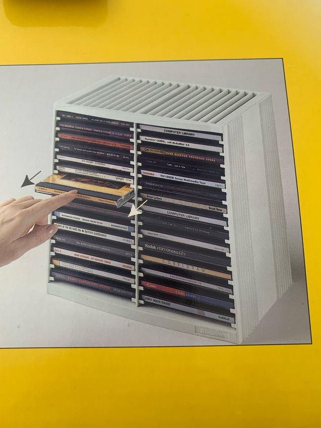 Archivador de CDs/DVs