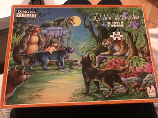 Puzzle El Libro de la Selva 100 piezas