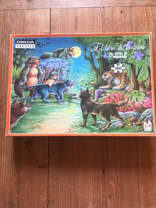 Puzzle El Libro de la Selva 100 piezas