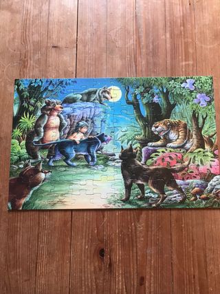 Puzzle El Libro de la Selva 100 piezas