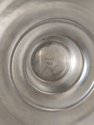 Centro tavola peltro