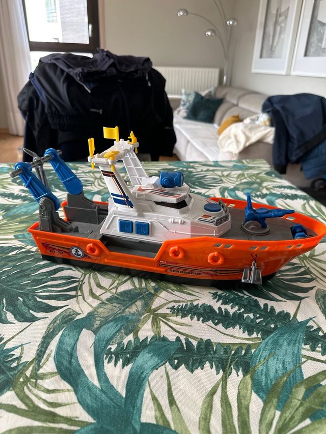 Lancha juguete con sonidos 40 cm