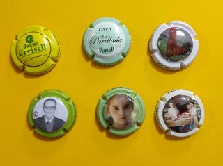 Chapas de cava / plaques de cava