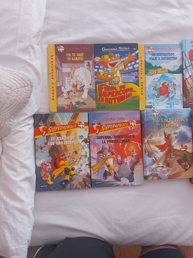 Libros infantiles Geronimo stilton