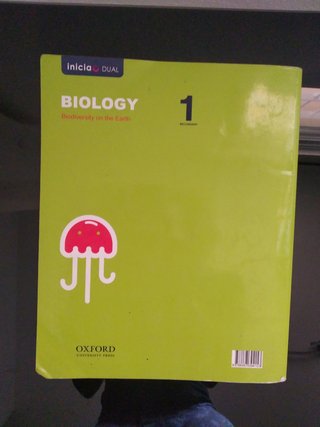 Libro de texto biology 1°ESO