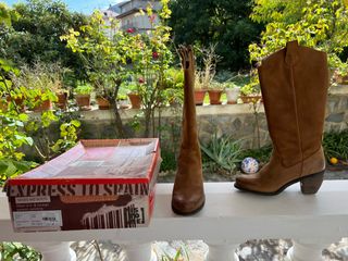 Botas altas estilo cowboy