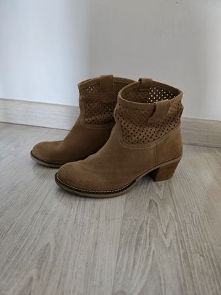 Botines serraje mujer 40