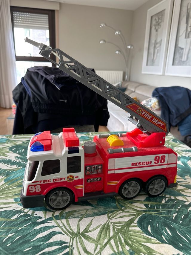 Camion Bomberos Luces y Sonidos 35 cm