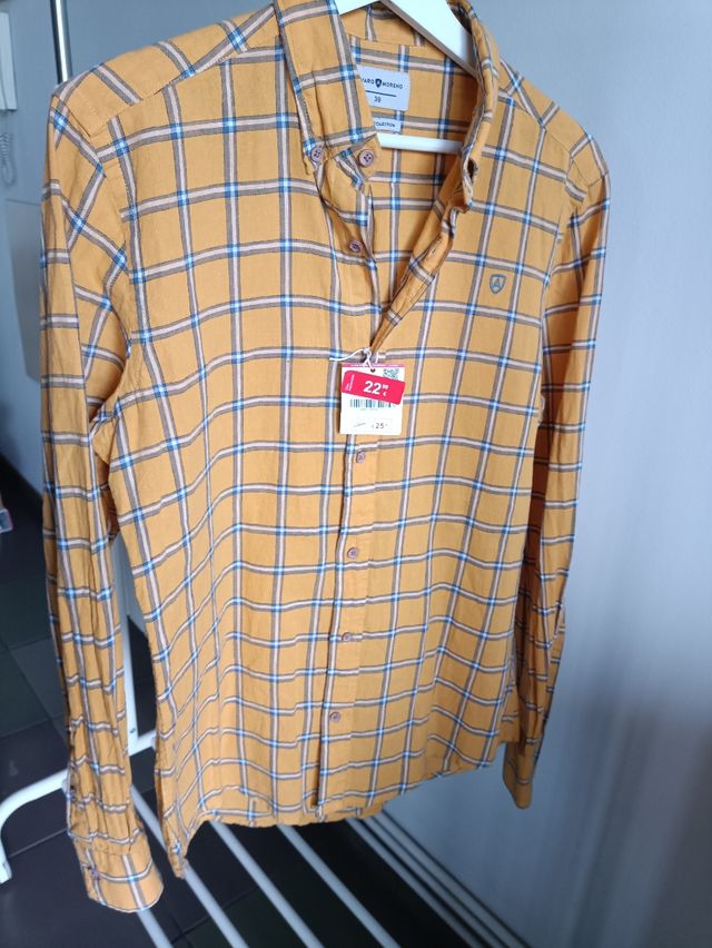 Camisa Álvaro Moreno amarilla