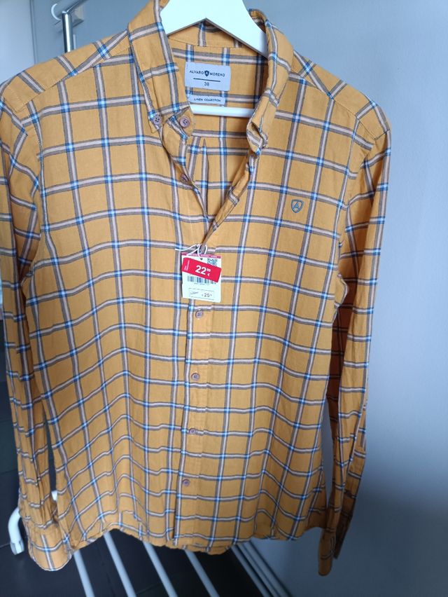Camisa Álvaro Moreno amarilla