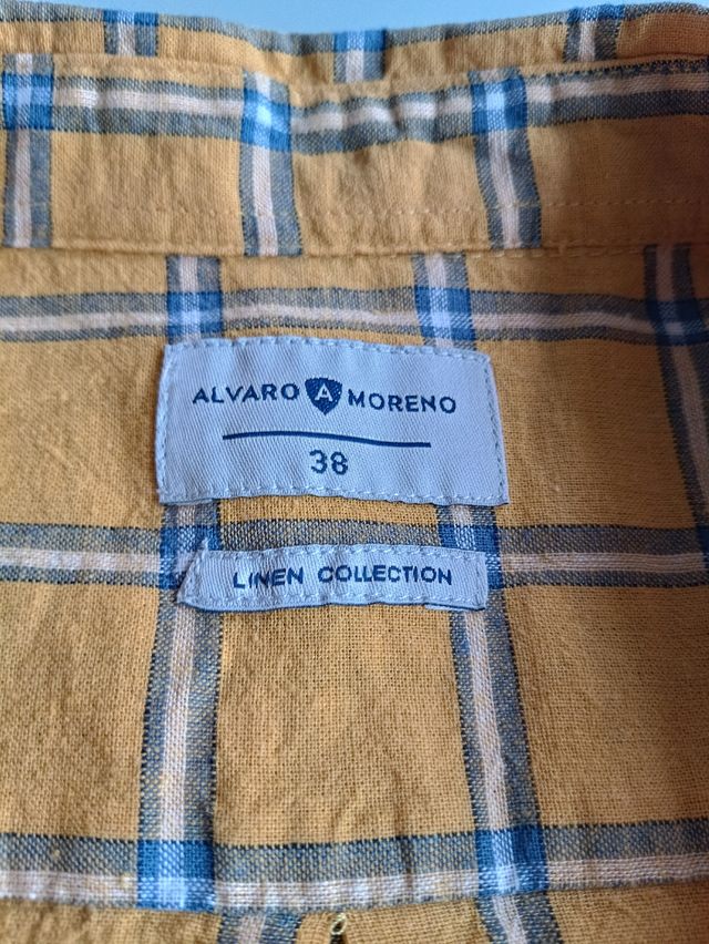 Camisa Álvaro Moreno amarilla