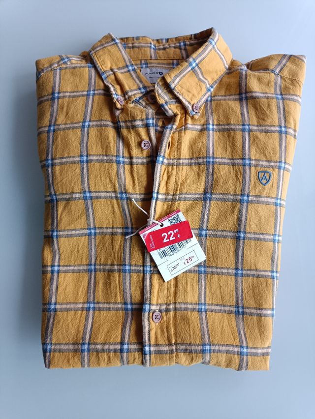 Camisa Álvaro Moreno amarilla