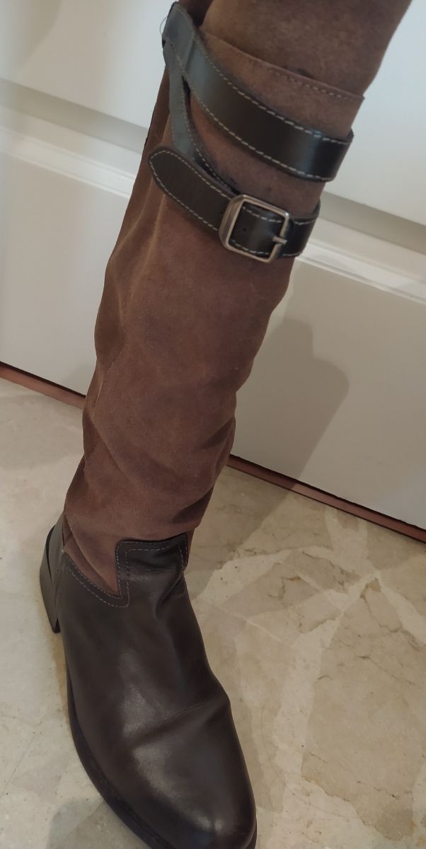 Botas altas marrones