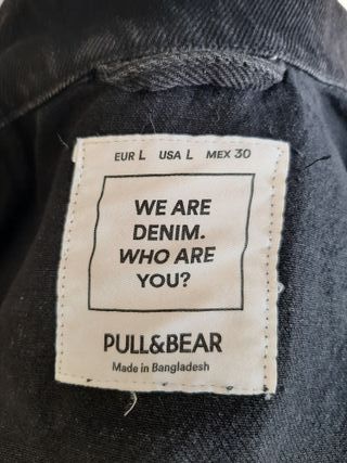 Cazadora Tejana negra