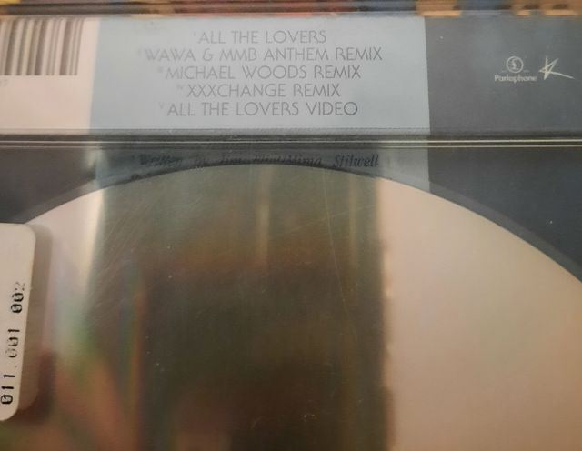 KYLIE MINOGUE ALL THE LOVERS CD