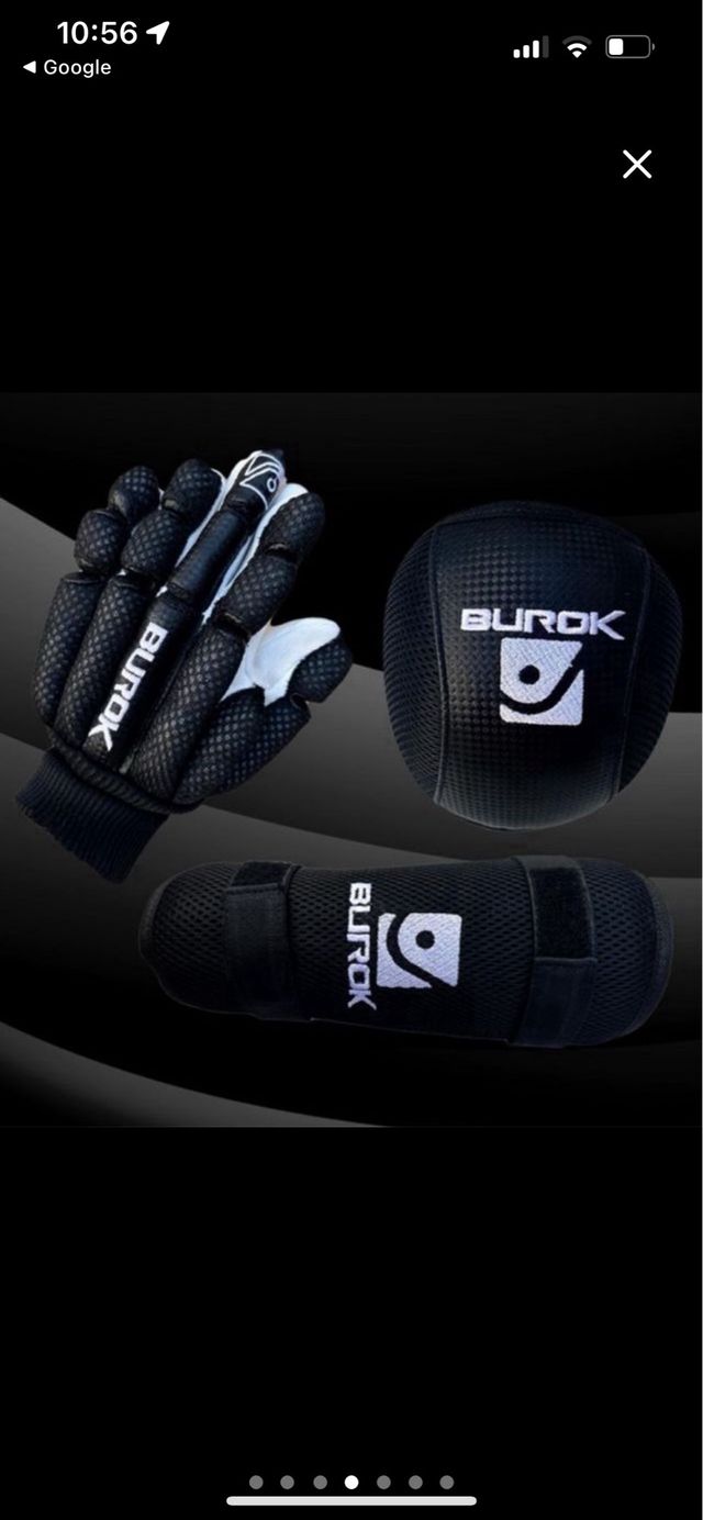 Pack protecciones rodilleras y guantes burok