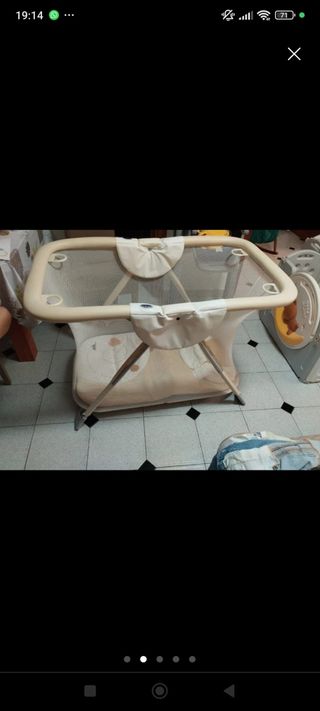 Parque para bebes plegable