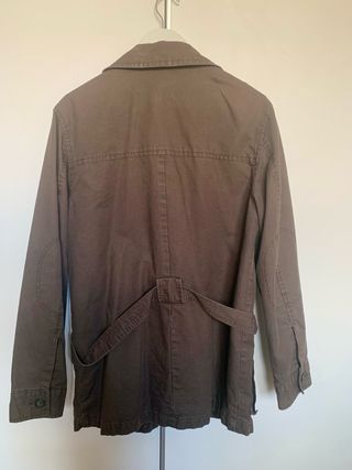 Parka hombre marron