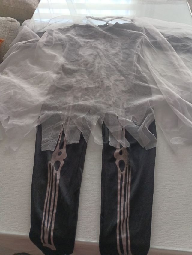 Disfraz esqueleto fantasma