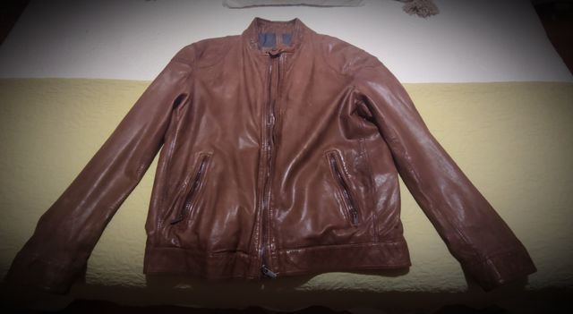 Chaqueta de cuero M. DUTTI